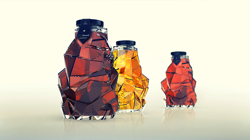 BEEloved honey蜂蜜創(chuàng)意包裝設計種類展示