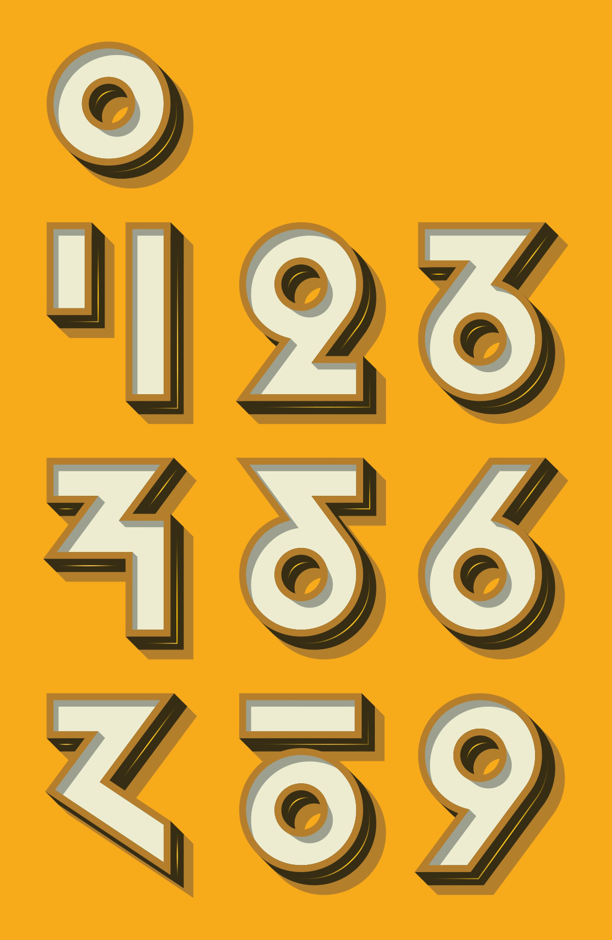 Education through design蜂蜜手繪包裝設計抽象數(shù)字