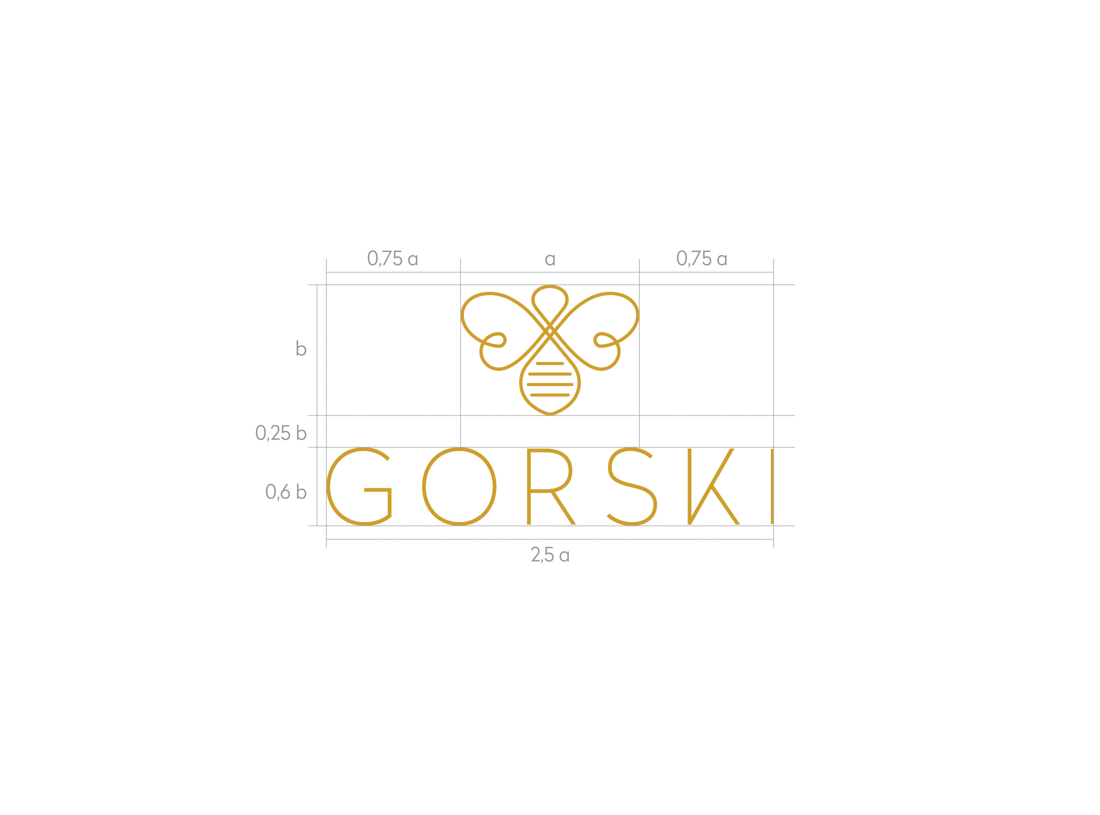   GORSKI蜂蜜標(biāo)志設(shè)計(jì)
