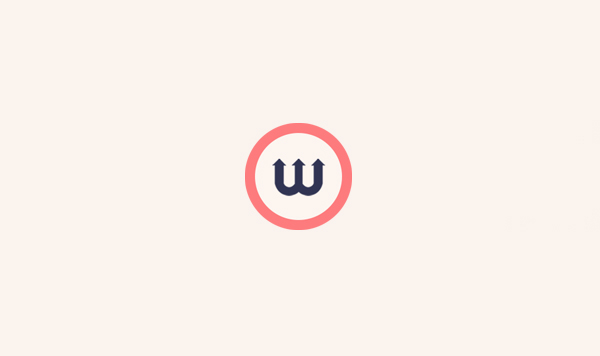 W牛排標志應用