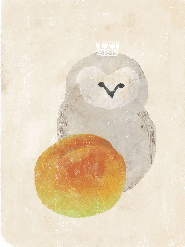 動物水果插畫