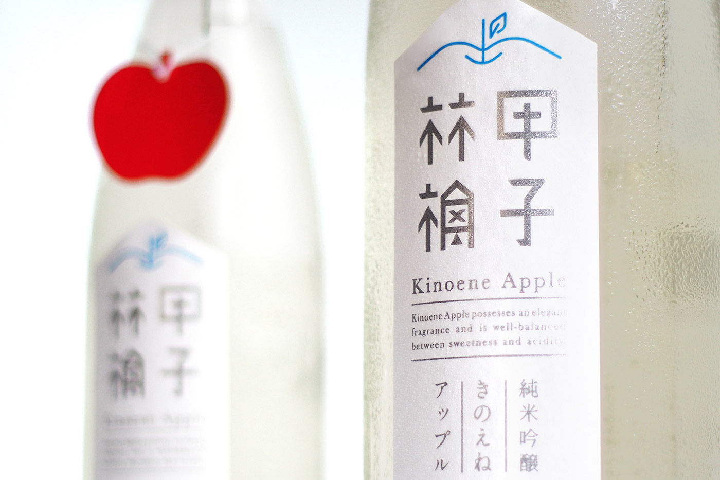 日本蘋(píng)果醋酒創(chuàng)意包裝排版