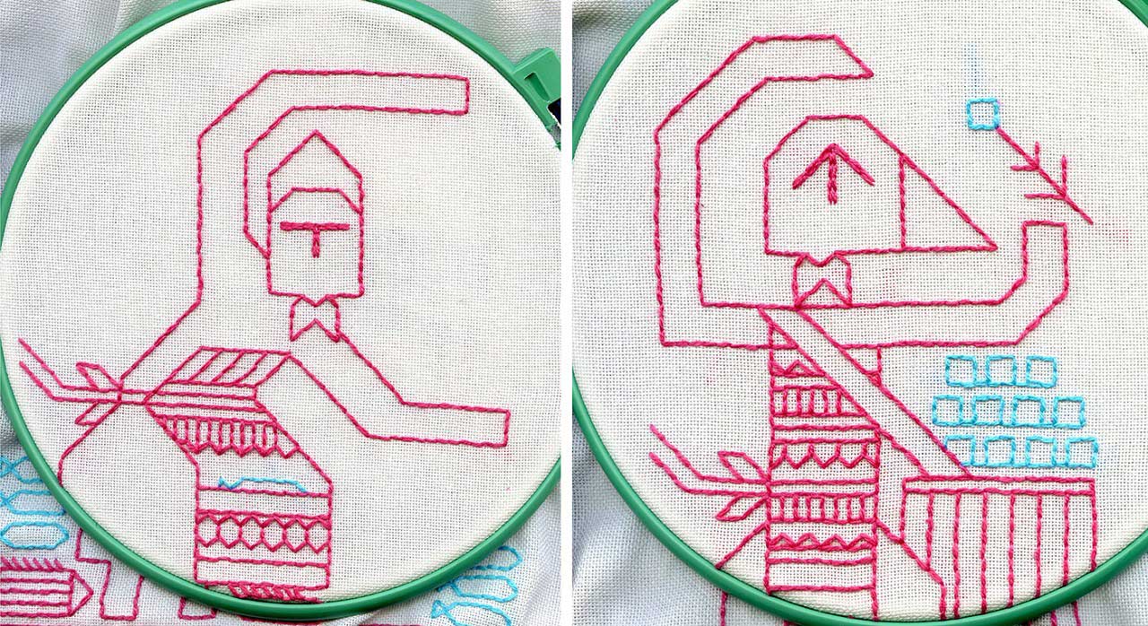 俄羅斯刺繡