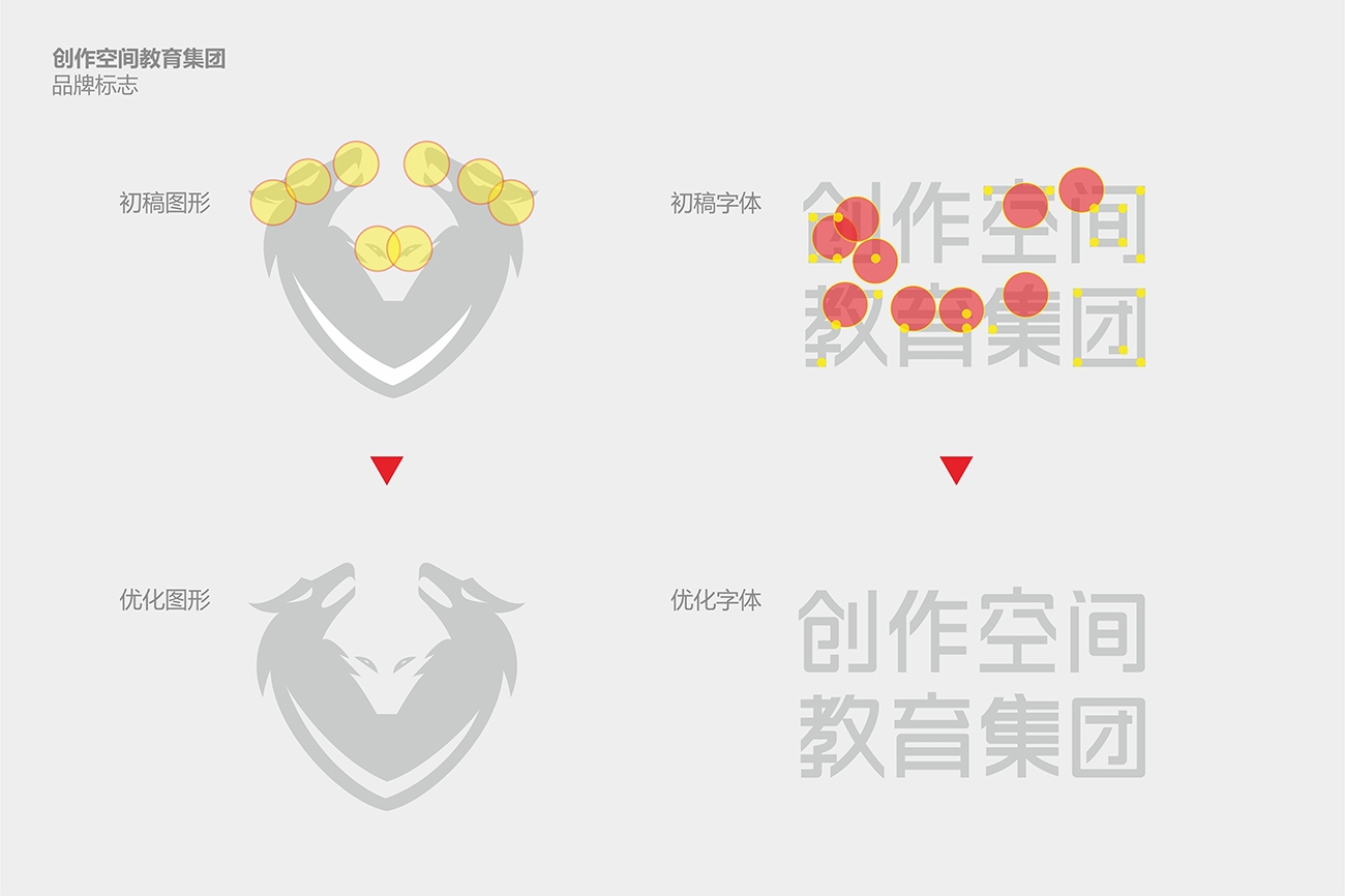 創(chuàng)作空間美術(shù)培訓(xùn)機(jī)構(gòu)logo設(shè)計(jì)過(guò)程