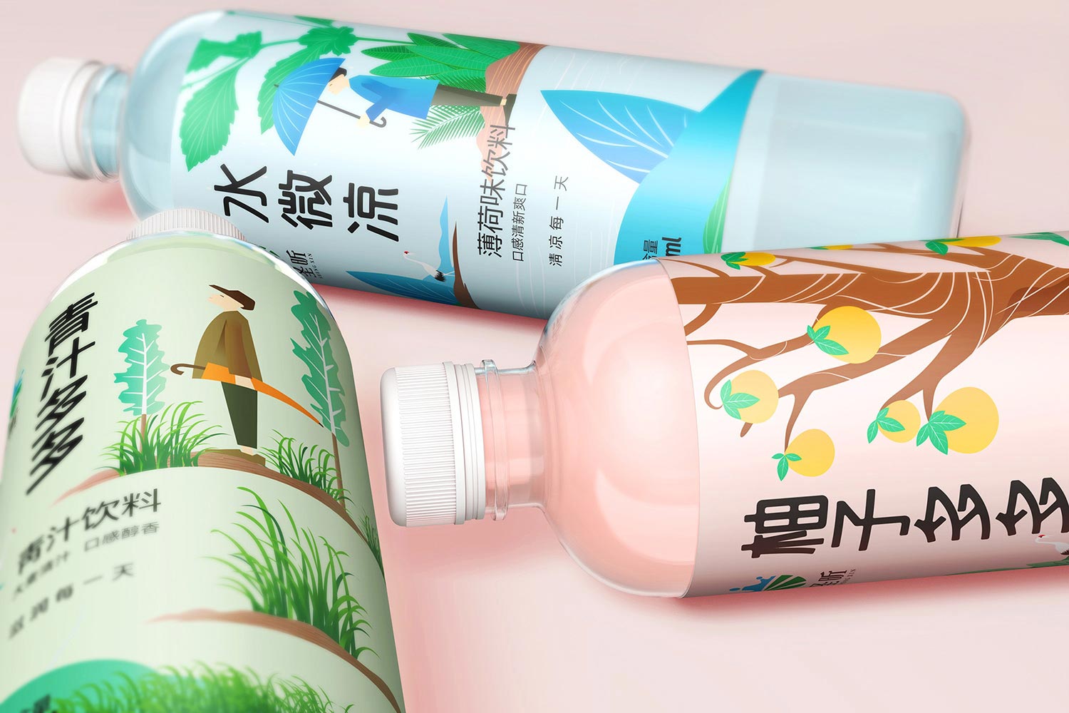 飲料標(biāo)簽包裝設(shè)計