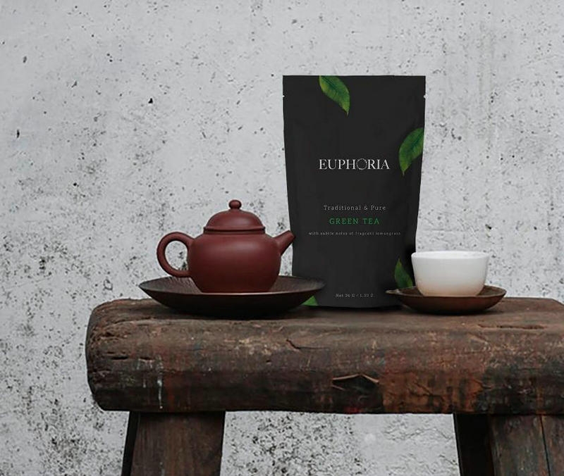 Euphoria綠茶品牌包裝設(shè)計(jì)