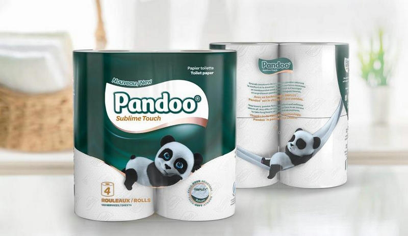 Pandoo衛(wèi)生卷紙包裝袋設(shè)計