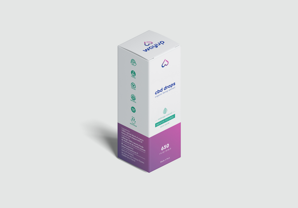 有機(jī)大麻提取物CBD油產(chǎn)品品牌包裝設(shè)計(jì)